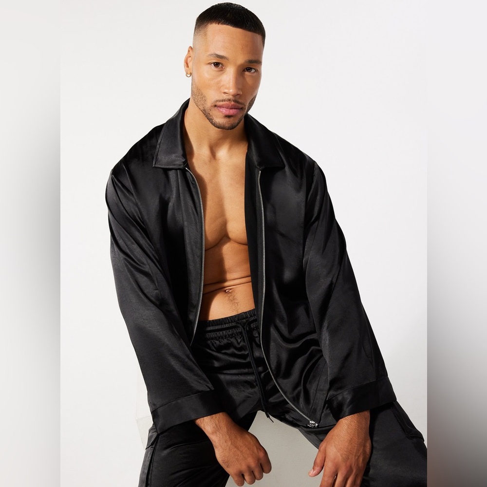 SEXTIES SATIN SLEEP SET NWOT